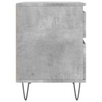 Casa si Gradina - Mobilier - Comode si corpuri - Noptiere - Noptiera, gri beton, 40x35x50 cm, lemn compozit - Infinity.ro