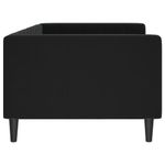 Casa si Gradina - Mobilier - Paturi si accesorii - Paturi - Pat de zi, negru, 90x190 cm, catifea - Infinity.ro