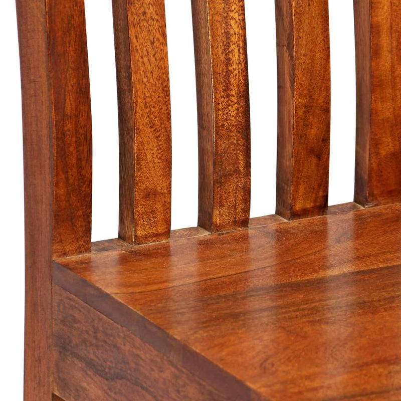 Casa si Gradina - Mobilier - Seturi de mobilier - Seturi mese si scaune - Set de masa 7 piese, lemn masiv de salcam si de mango - Infinity.ro
