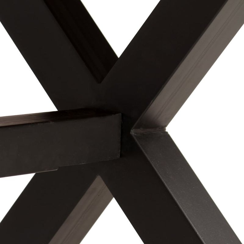 Casa si Gradina - Mobilier - Seturi de mobilier - Seturi mese si scaune - Set de masa 7 piese, lemn masiv de salcam si de mango - Infinity.ro
