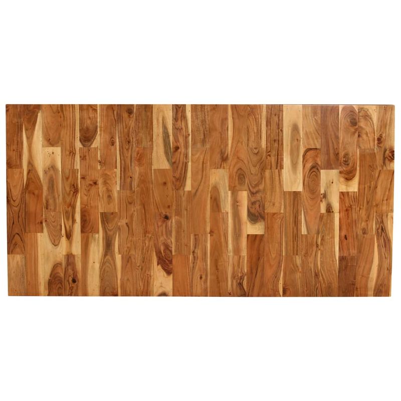 Casa si Gradina - Mobilier - Seturi de mobilier - Seturi mese si scaune - Set de masa 7 piese, lemn masiv de salcam si de mango - Infinity.ro