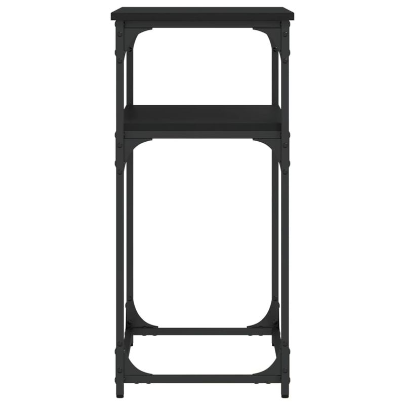 Casa si Gradina - Mobilier - Comode si corpuri - Console - Masa consola, negru, 75x35,5x75 cm, lemn prelucrat - Infinity.ro