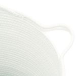 Casa si Gradina - Mobilier - Organizare si depozitare - Cutii depozitare - Cos de depozitare, alb, Ø38x36 cm, bumbac - Infinity.ro