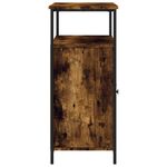 Casa si Gradina - Mobilier - Comode si corpuri - Comode - Servanta, stejar fumuriu, 100x35x80 cm, lemn prelucrat - Infinity.ro