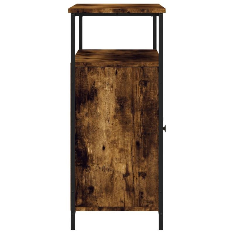 Casa si Gradina - Mobilier - Comode si corpuri - Comode - Servanta, stejar fumuriu, 100x35x80 cm, lemn prelucrat - Infinity.ro