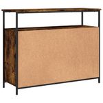 Casa si Gradina - Mobilier - Comode si corpuri - Comode - Servanta, stejar fumuriu, 100x35x80 cm, lemn prelucrat - Infinity.ro