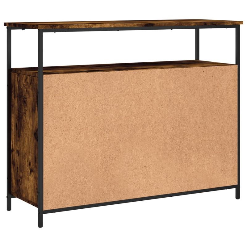 Casa si Gradina - Mobilier - Comode si corpuri - Comode - Servanta, stejar fumuriu, 100x35x80 cm, lemn prelucrat - Infinity.ro