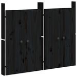 Casa si Gradina - Mobilier - Dulapuri si sifoniere - Dulapuri - Usi de bucatarie de exterior 2 buc., negru, 50x9x82 cm - Infinity.ro