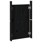 Casa si Gradina - Mobilier - Dulapuri si sifoniere - Dulapuri - Usi de bucatarie de exterior 2 buc., negru, 50x9x82 cm - Infinity.ro