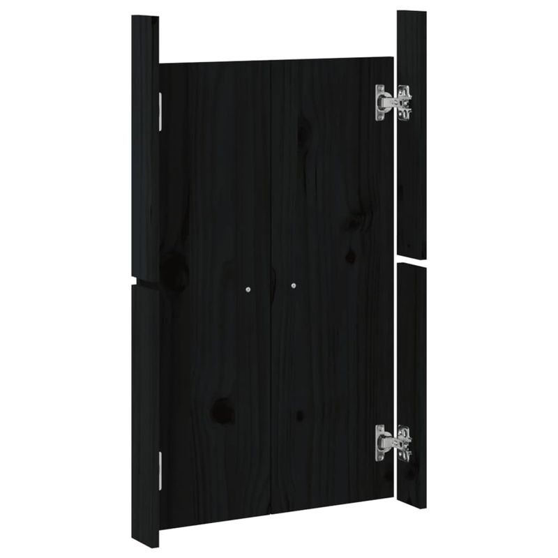 Casa si Gradina - Mobilier - Dulapuri si sifoniere - Dulapuri - Usi de bucatarie de exterior 2 buc., negru, 50x9x82 cm - Infinity.ro