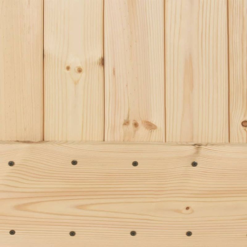 Casa si Gradina/Constructii/Usi interior, exterior si garaj/Usi interior - Usa glisanta cu set feronerie, 90x210 cm, lemn masiv de pin - Infinity.ro