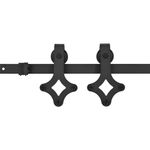 Casa si Gradina/Constructii/Usi interior, exterior si garaj/Usi interior - Usa glisanta cu set feronerie, 90x210 cm, lemn masiv de pin - Infinity.ro
