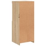 Casa si Gradina - Mobilier - Comode si corpuri - Comode - Servanta cu lumini LED, stejar sonoma, 41x37x100 cm - Infinity.ro