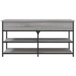 Casa si Gradina - Mobilier - Organizare si depozitare - Bancute - Banca de pantofi, gri sonoma, 100x42,5x50 cm, lemn prelucrat - Infinity.ro