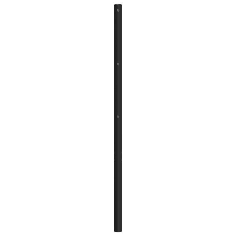 Casa si Gradina - Mobilier - Paturi si accesorii - Accesorii paturi - Tablie de pat metalica, negru, 100 cm - Infinity.ro