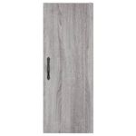 Casa si Gradina - Mobilier - Comode si corpuri - Comode - Dulap inalt, gri sonoma, 34,5x34x180 cm, lemn prelucrat - Infinity.ro