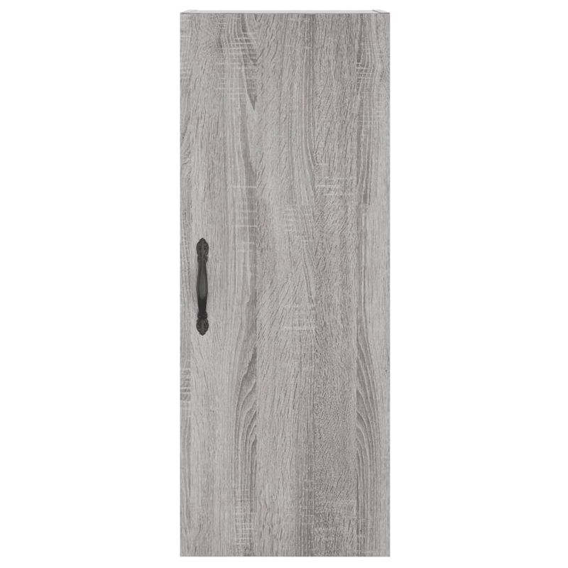Casa si Gradina - Mobilier - Comode si corpuri - Comode - Dulap inalt, gri sonoma, 34,5x34x180 cm, lemn prelucrat - Infinity.ro