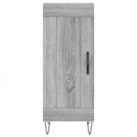 Casa si Gradina - Mobilier - Comode si corpuri - Comode - Dulap inalt, gri sonoma, 34,5x34x180 cm, lemn prelucrat - Infinity.ro
