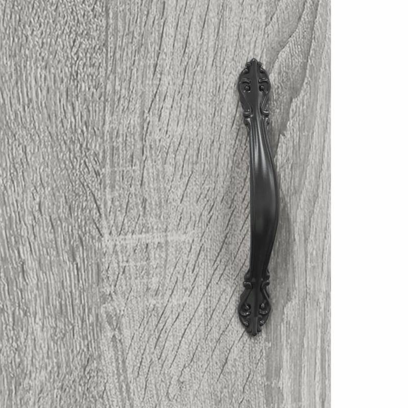 Casa si Gradina - Mobilier - Comode si corpuri - Comode - Dulap inalt, gri sonoma, 34,5x34x180 cm, lemn prelucrat - Infinity.ro