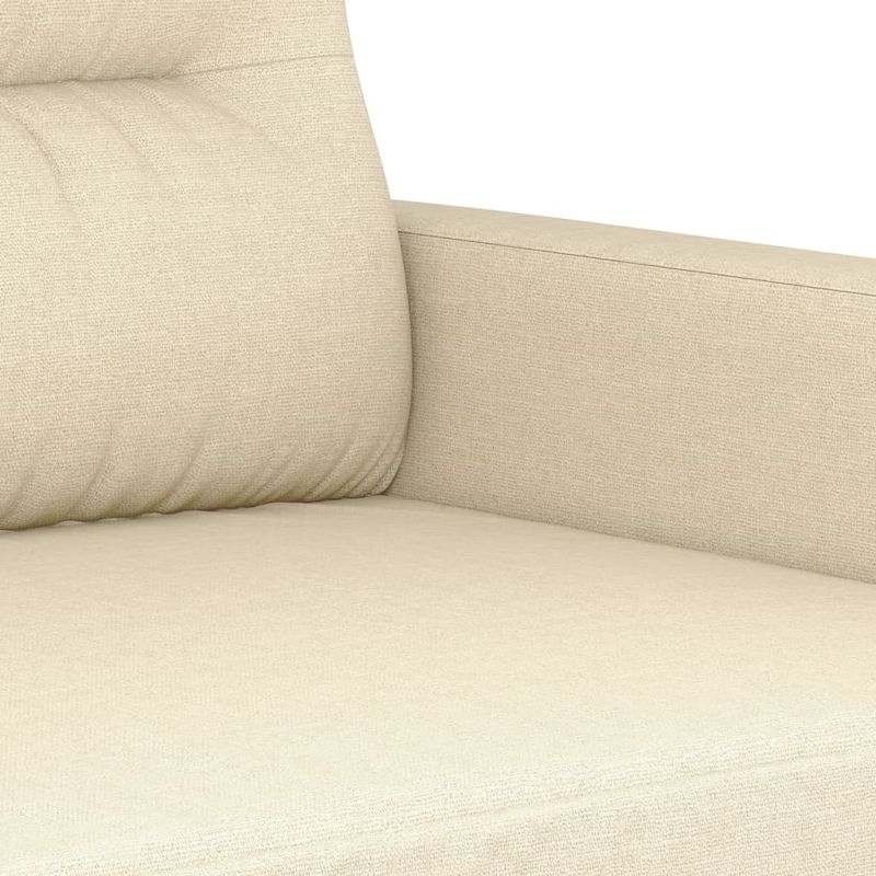Casa si Gradina - Mobilier - Canapele si coltare - Canapele - Canapea cu 3 locuri, crem, 180 cm, material textil - Infinity.ro