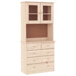 Casa si Gradina - Mobilier - Comode si corpuri - Corpuri bucatarie - Dulap inalt ALTA, 77x35x73 cm, lemn masiv de pin - Infinity.ro