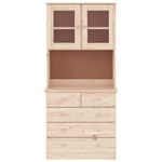 Casa si Gradina - Mobilier - Comode si corpuri - Corpuri bucatarie - Dulap inalt ALTA, 77x35x73 cm, lemn masiv de pin - Infinity.ro
