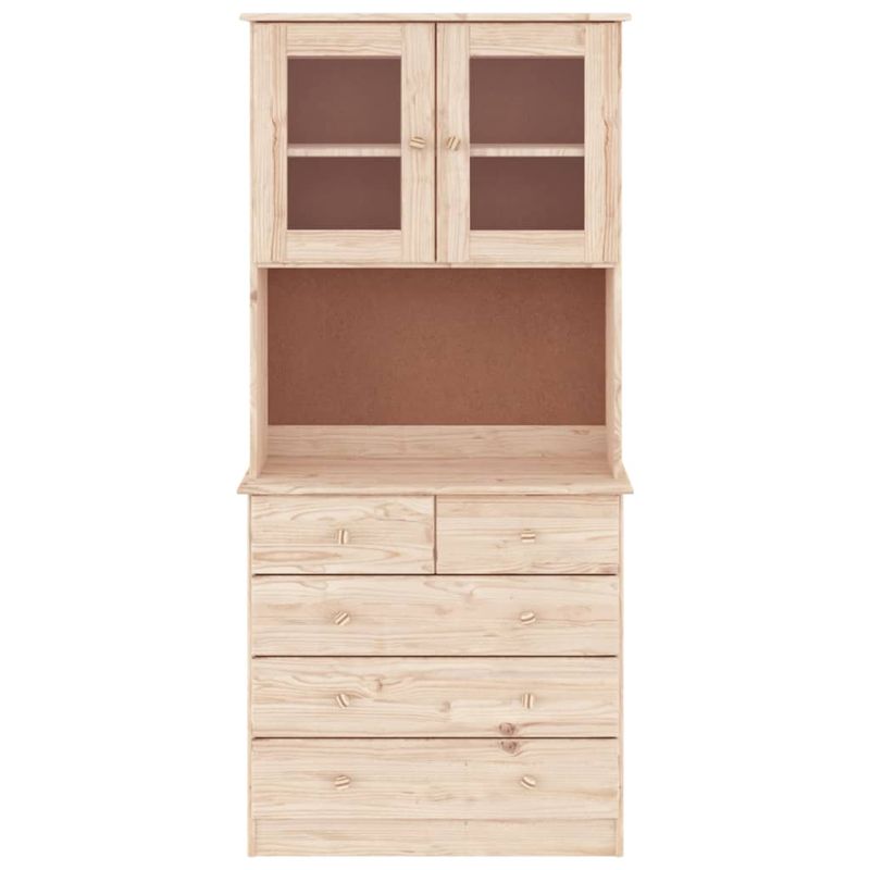 Casa si Gradina - Mobilier - Comode si corpuri - Corpuri bucatarie - Dulap inalt ALTA, 77x35x73 cm, lemn masiv de pin - Infinity.ro
