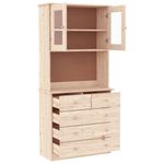 Casa si Gradina - Mobilier - Comode si corpuri - Corpuri bucatarie - Dulap inalt ALTA, 77x35x73 cm, lemn masiv de pin - Infinity.ro