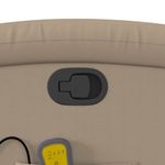 Ingrijire personala si Cosmetice - Sanatate si wellness - Articole wellness - Fotolii de masaj - Fotoliu de masaj rabatabil vertical cappuccino piele ecologica - Infinity.ro