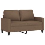Casa si Gradina - Mobilier - Seturi de mobilier - Seturi living - Set de canapele cu perne, 3 piese, maro, textil - Infinity.ro