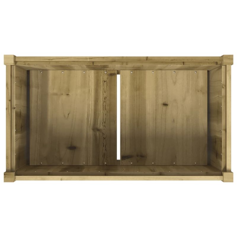 Casa si Gradina - Gradinarit si plante - Plante si ghivece - Ghivece si suporturi - Jardiniera de gradina, 90x50x70 cm, lemn de pin impregnat - Infinity.ro