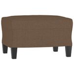 Casa si Gradina - Mobilier - Seturi de mobilier - Seturi living - Set de canapele cu perne, 3 piese, maro, textil - Infinity.ro