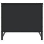 Casa si Gradina - Mobilier - Mese si birouri - Masute de cafea - Masuta de cafea, negru, 85,5x51x45 cm, lemn prelucrat - Infinity.ro