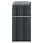 Casa si Gradina - Termice - Sobe, Seminee si accesorii - Accesorii seminee si sobe - Suport de busteni, antracit, 180x45x100 cm, otel galvanizat - Infinity.ro