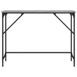 Casa si Gradina - Mobilier - Comode si corpuri - Console - Masuta consola, gri sonoma, 100x32x75 cm, lemn prelucrat - Infinity.ro