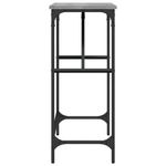 Casa si Gradina - Mobilier - Comode si corpuri - Console - Masuta consola, gri sonoma, 100x32x75 cm, lemn prelucrat - Infinity.ro