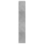 Casa si Gradina - Mobilier - Organizare si depozitare - Organizator incaltaminte - Pantofar, gri beton, 80x21x125,5 cm, lemn prelucrat - Infinity.ro