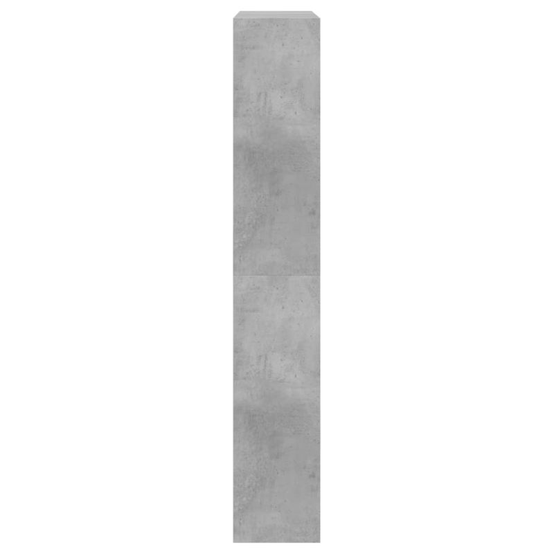 Casa si Gradina - Mobilier - Organizare si depozitare - Organizator incaltaminte - Pantofar, gri beton, 80x21x125,5 cm, lemn prelucrat - Infinity.ro