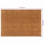 Casa si Gradina - Textile si covoare - Covoare - Covoare casa - Covoras de usa natural, 60x90 cm, fibre de cocos - Infinity.ro