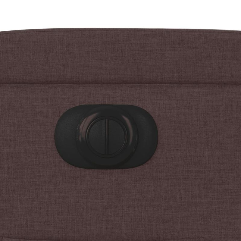Casa si Gradina - Mobilier - Scaune si fotolii - Fotolii - Fotoliu electric rabatabil cu ridicare, maro inchis, textil - Infinity.ro