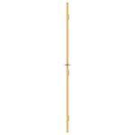 Casa si Gradina - Constructii - Usi interior, exterior si garaj - Usi garaj - Usa interioara Slim auriu 93x201,5cm sticla securizata/aluminiu, auriu și mat, model 3 bare orizontale - Infinity.ro