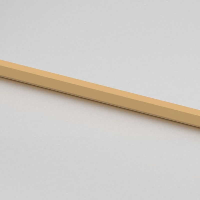 Casa si Gradina - Constructii - Usi interior, exterior si garaj - Usi garaj - Usa interioara Slim auriu 93x201,5cm sticla securizata/aluminiu, auriu și mat, model 3 bare orizontale - Infinity.ro