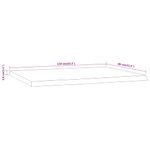 Casa si Gradina - Constructii - Lemn constructii - Placi lemn - Blat birou 110x80x3,8 cm dreptunghiular lemn acacia margine vie - Infinity.ro