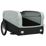 Sport si Outdoor - Ciclism - Accesorii pentru biciclete - Remorci biciclete - Remorca pentru biciclete, negru și gri, 45 kg, fier, mărime 137x69x59 cm - Infinity.ro