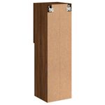 Casa si Gradina - Mobilier - Comode si corpuri - Comode - Comoda TV cu lumini LED, stejar maro, 30,5x30x102 cm - Infinity.ro