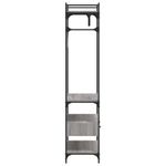 Casa si Gradina - Mobilier - Dulapuri si sifoniere - Sifoniere - Sifonier cu sertare, gri sonoma, 89x39x184,5 cm, lemn compozit - Infinity.ro