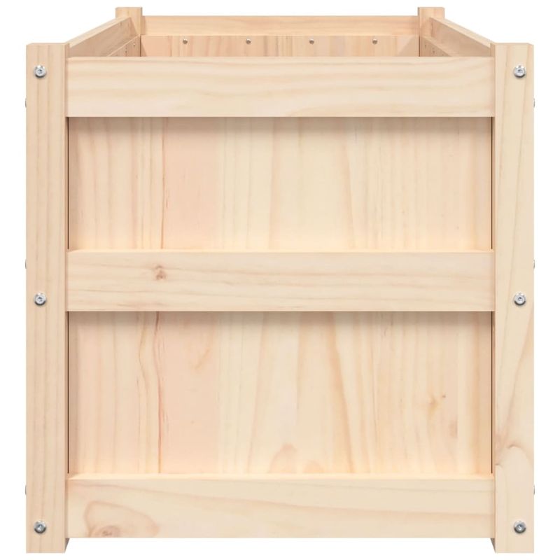 Casa si Gradina - Gradinarit si plante - Plante si ghivece - Ghivece si suporturi - Jardiniera de gradina, 90x50x50 cm, lemn masiv de pin - Infinity.ro