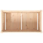 Casa si Gradina - Gradinarit si plante - Plante si ghivece - Ghivece si suporturi - Jardiniera de gradina, 90x50x50 cm, lemn masiv de pin - Infinity.ro