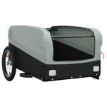 Sport si Outdoor - Ciclism - Accesorii pentru biciclete - Remorci biciclete - Remorca pentru biciclete, negru și gri, 45 kg, fier, mărime 126x63x50 cm - Infinity.ro