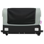 Sport si Outdoor - Ciclism - Accesorii pentru biciclete - Remorci biciclete - Remorca pentru biciclete, negru și gri, 45 kg, fier, mărime 126x63x50 cm - Infinity.ro